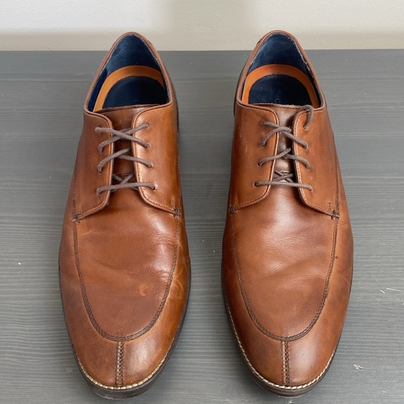 Cole Haan Lenox Hill Split Toe Leather Men’s Oxfords - Picture 3 of 11